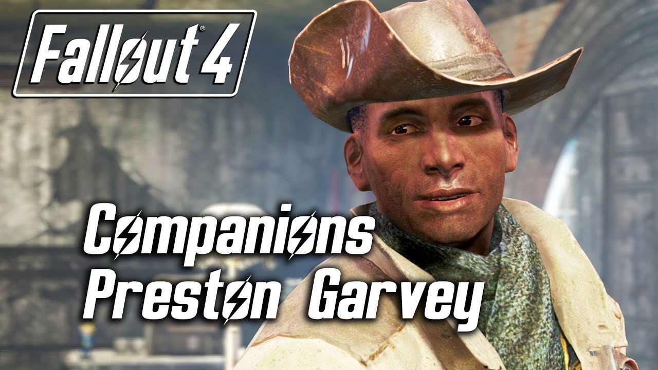 Fallout 4 Companions Meeting Preston Garvey YouTube