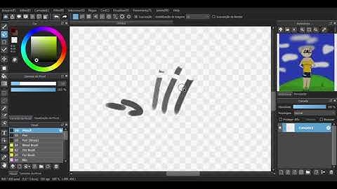 Delay Brush in MediBang, how to fix this?