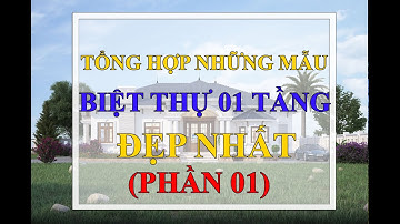 Nhà vườn 1 tầng đẹp | Mẫu biệt thự 1 tầng đẹp | Kiến trúc Zhome