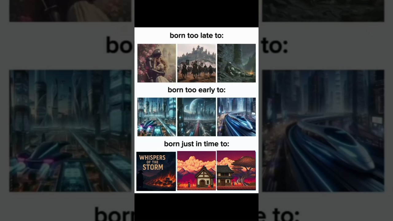 Born at a perfect time to play...Whispers of the storm ⚡⚔️ 