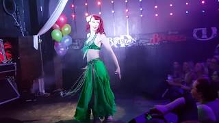 Randi Rouge Belly Dance With Zils