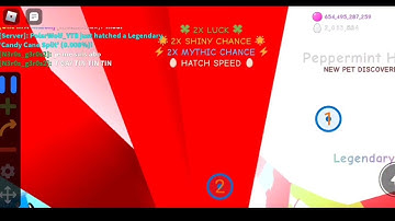 WOWWWW!! MY FIRST SECRET PET HATCH ON CAMERA PEPERMINT HEART BUBBLE GUM SIMULATOR CHRISTMAS UPDATE