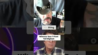 Real Encounter: Witnesss Unshakeable Bigfoot Testimony! #shorts