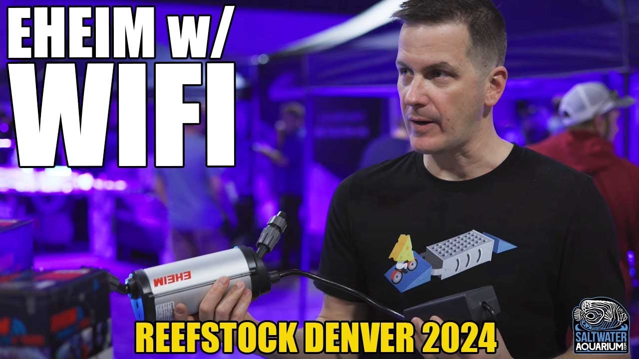 EHEIM WIFI Controllable UV STERILIZERS, Heaters, AutoFeeders & pHcontrol - ReefStock Denver 2024