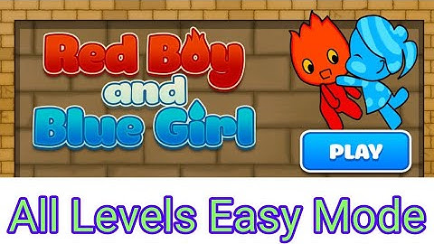 Redboy and Bluegirl All Level Full Walkthrough Solution Easy Mode In Light Temp Maze Android