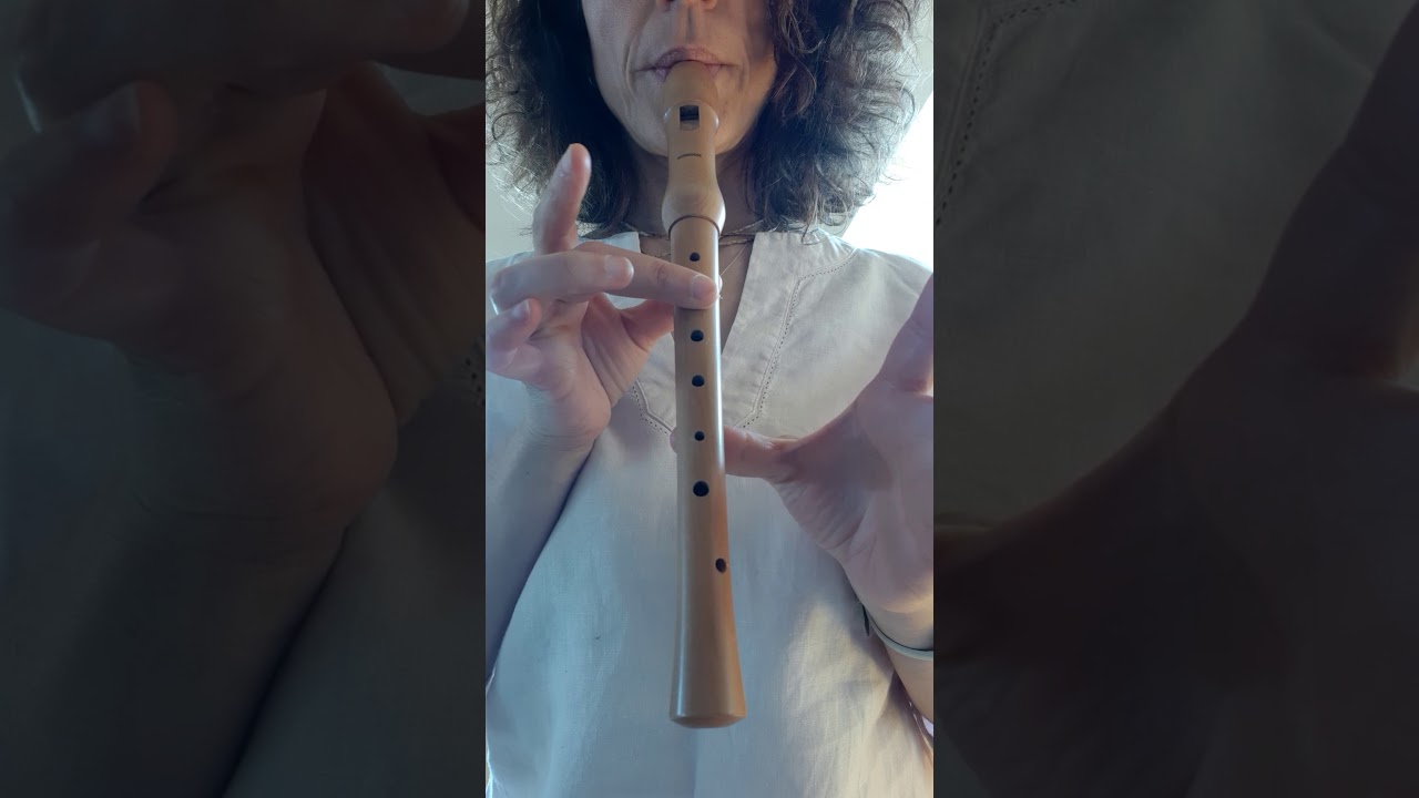 Blok flauta - vježbanje 1 razred - YouTube