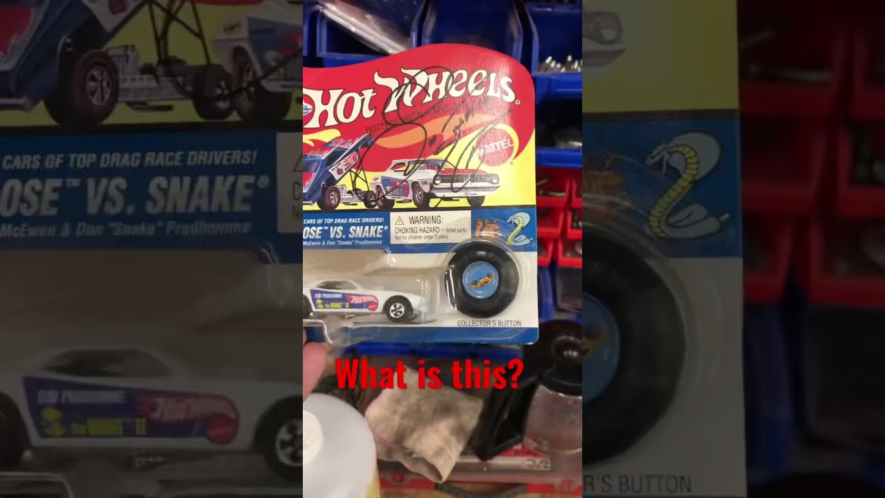 Finding OLD Hot Wheels In My Grandpas Garage Snake And Mongoose Autograph Hotwheels