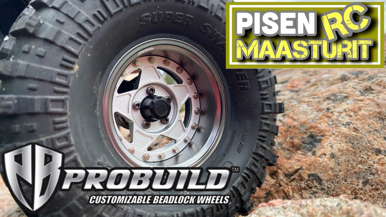 Probuild Boom Racing Boom Racing ProBuild 1.9 Beadlock vanteiden esittely - YouTube