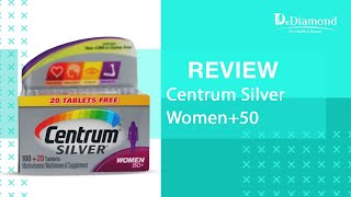 سنتروم سيلفر للنساء Centrum silver women +50 المكمل الغذائي الأمثل للنساء ما فوق الخمسين عاماً