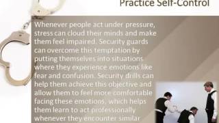 4 Tips to Help Security Guards Manage Their Stress