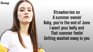 Video-Miniaturansicht von „Sigrid - Watermelon Sugar (Lyrics)“