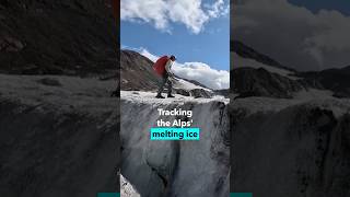 Tracking the Alps melting ice