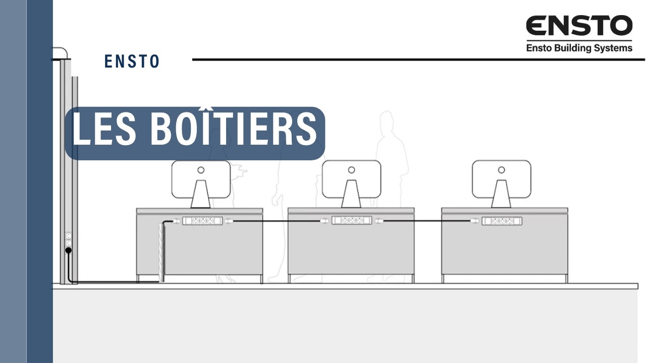 Le boîtier maitre-esclave : une alternative lors d’une rénovation d’espace de travail