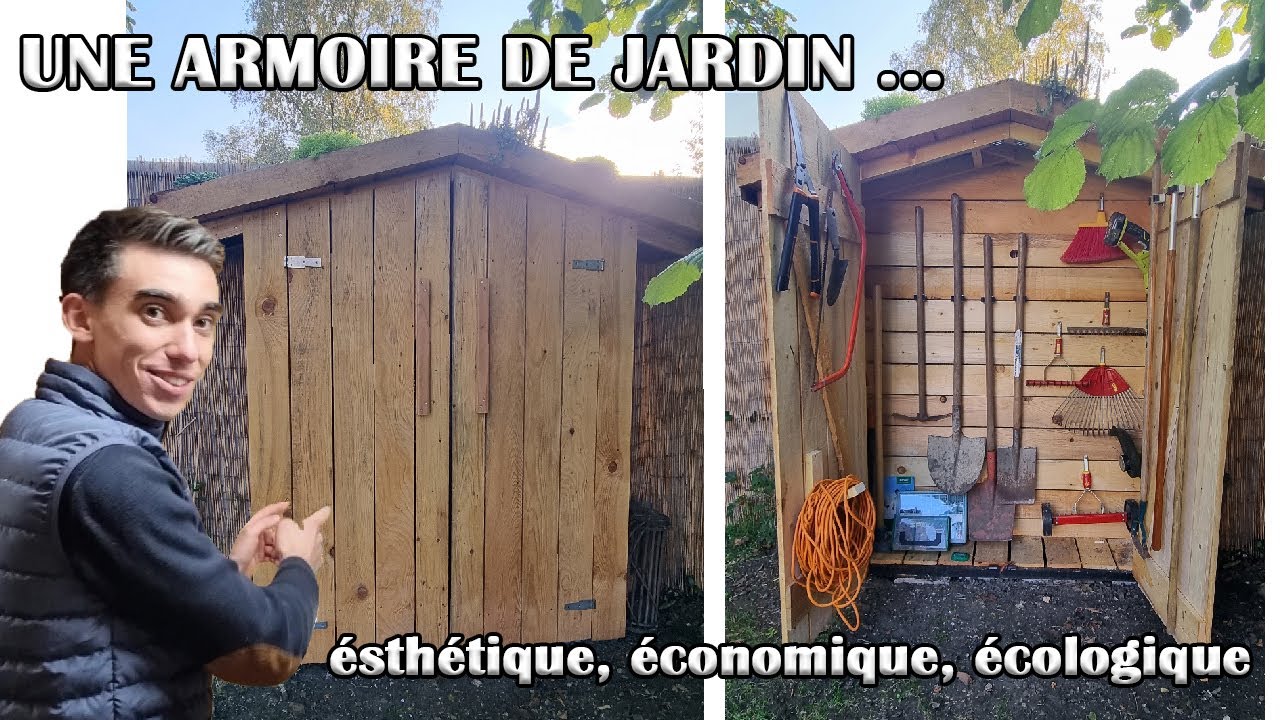 Rangement armoire pour jardin : quoi y ranger ?