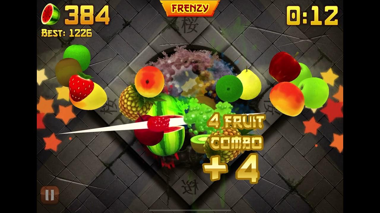 [Apple Arcade] Fruit Ninja Classic+ New Highscore YouTube