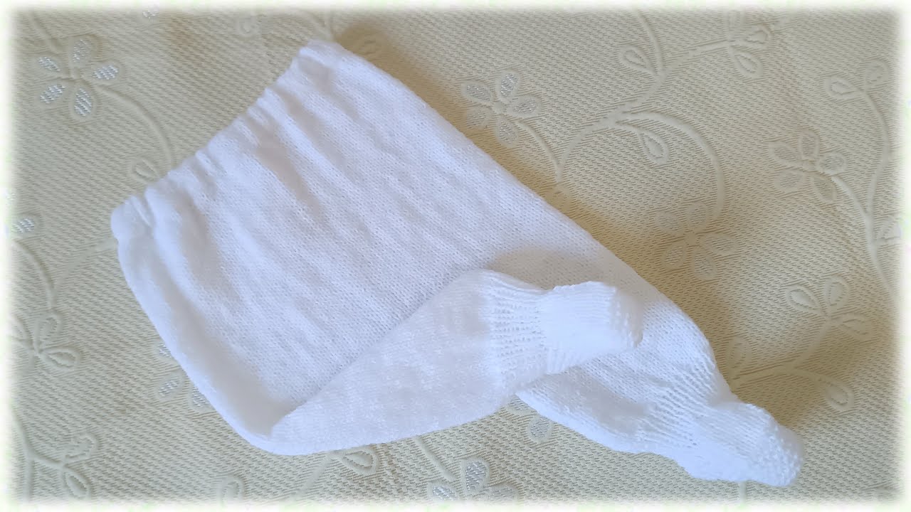 (CANHOTOS) CALÇA DE TRICÔ PARA BEBÊS DE 1 A 3 MESES COM PEZINHO FECHADO