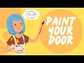 How to Paint Your Front Door With Dixie Belle Paint | AJ's Vintage Designs