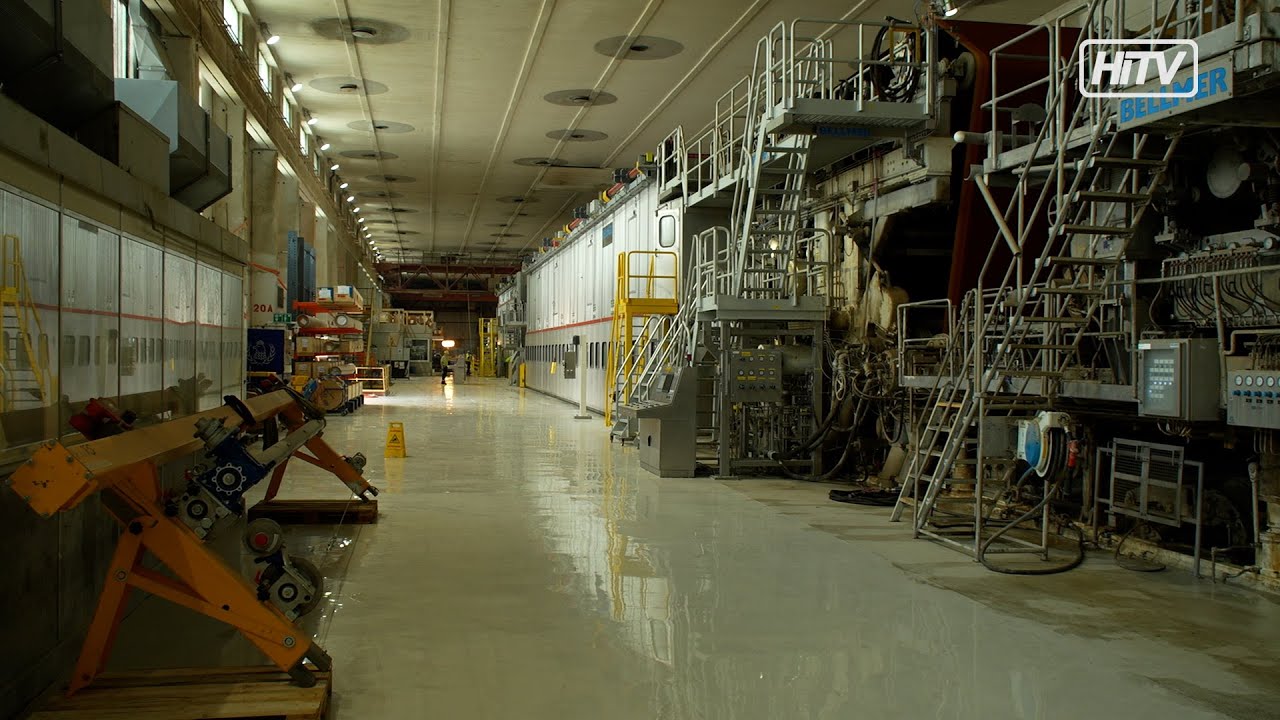 Norske Skog eröffnet neue (alte) Papiermaschine