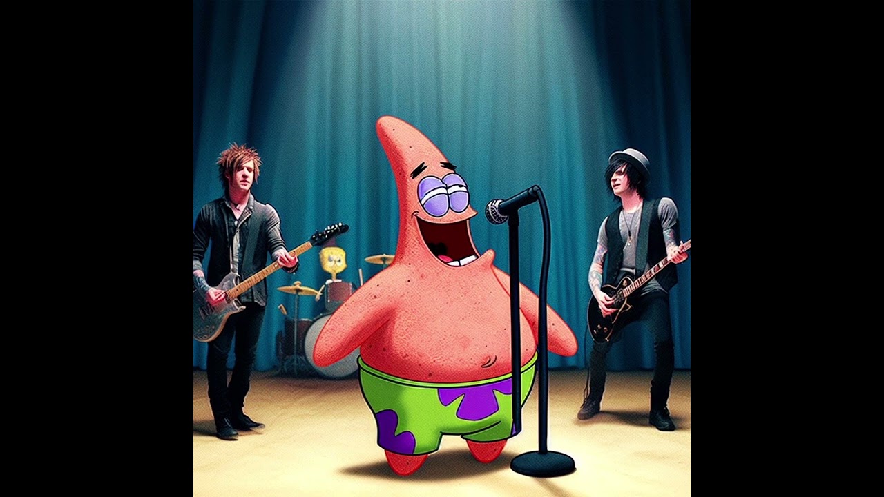 Patrick Star - sugar, we're going down (Fall out boy cover) AI cover