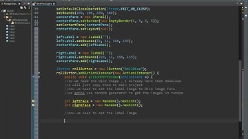 Java create Dice Roller