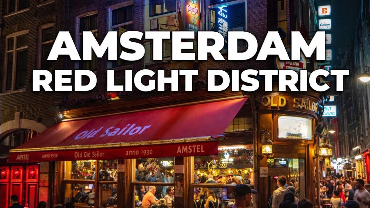 Amsterdam Red Light District 🇳🇱 | Calm POV Drive Through De Wallen