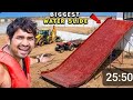 We Make Biggest water slide in studio l personal water part l part 2 l Day 46