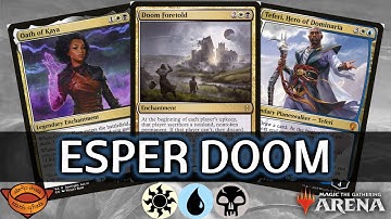 ⚪🔵⚫ Esper Doom Foretold | MTG Arena | Explorer | BO3 | The Lord of the Rings