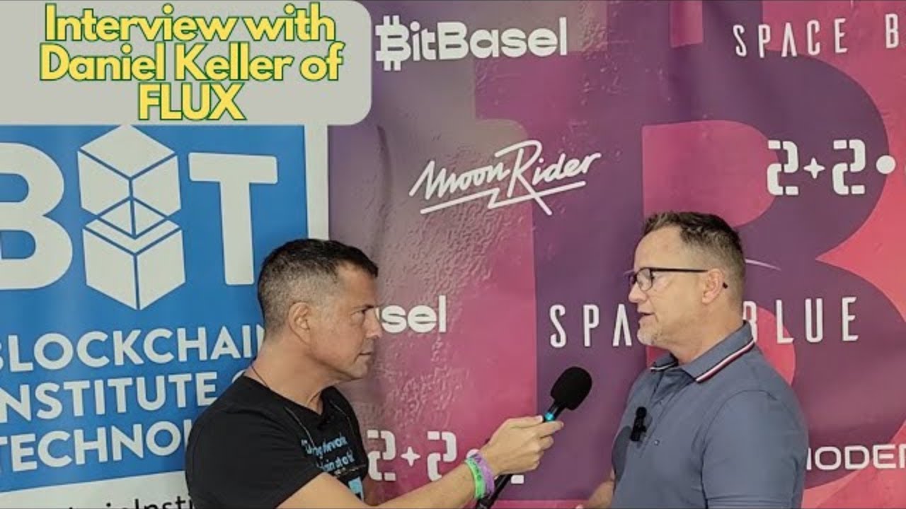 Exclusive interview with Daniel Keller of FLUX at Mining Disrupt 2023 in Miami