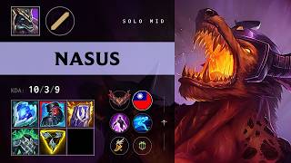 Nasus Mid vs LeBlanc - TW Grandmaster Patch 26.19