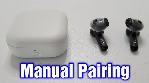 Amazon Echo Buds Earbuds With Alexa – Manual Pairing
