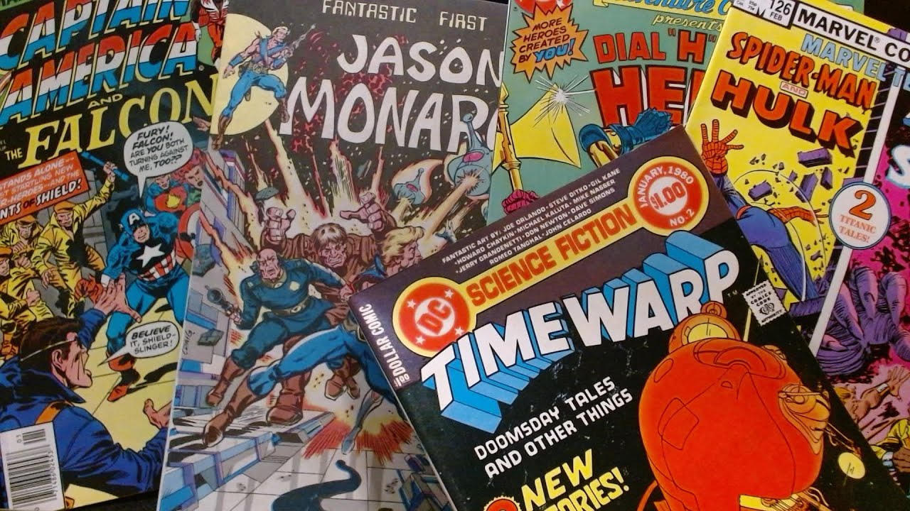 Timewarp! Jason Monarch! Captain America! Dial H for Hero! Marvel Team-Up!