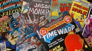 Timewarp! Jason Monarch! Captain America! Dial H for Hero! Marvel Team-Up!