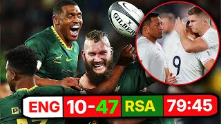 Every Time The Springboks BEAT England