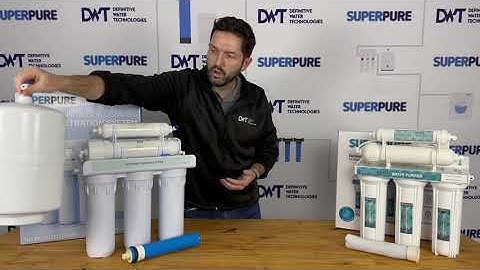 The difference between a 5 Stage Ultra Filter and Reverse Osmosis System