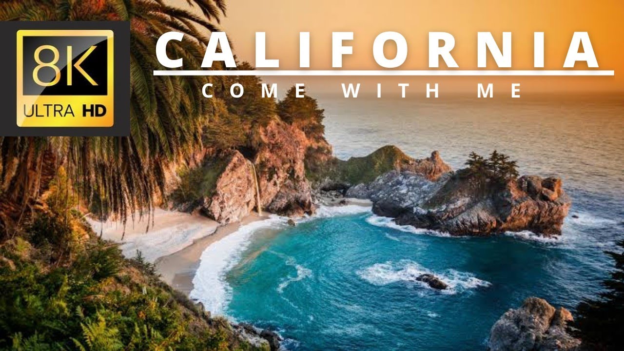 California 8k ultra hd Video || Beaches & Landmark#Rajesh Bharti Vlogs