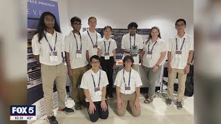 Thomas Jefferson High School students create satellite from scratch | FOX 5 DC screenshot 2