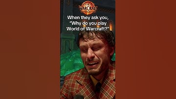 When they ask you, “Why do you play World of Warcraft?” #worldofwarcraft #warcraft #thewarwithin