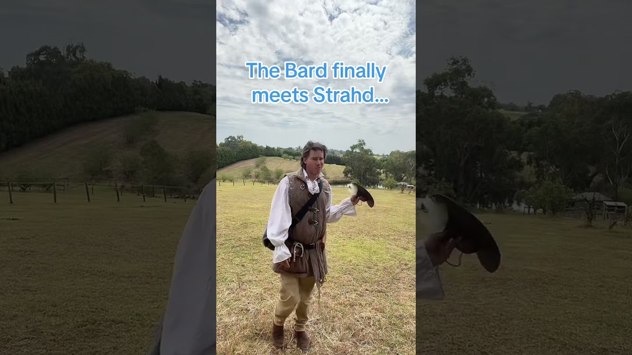 The Bard finally meets Strahd… 🎲⚔️ 