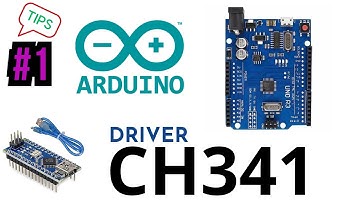 Arduino: Instalación del driver CH341 ¡Paso a paso! (Tip 1)