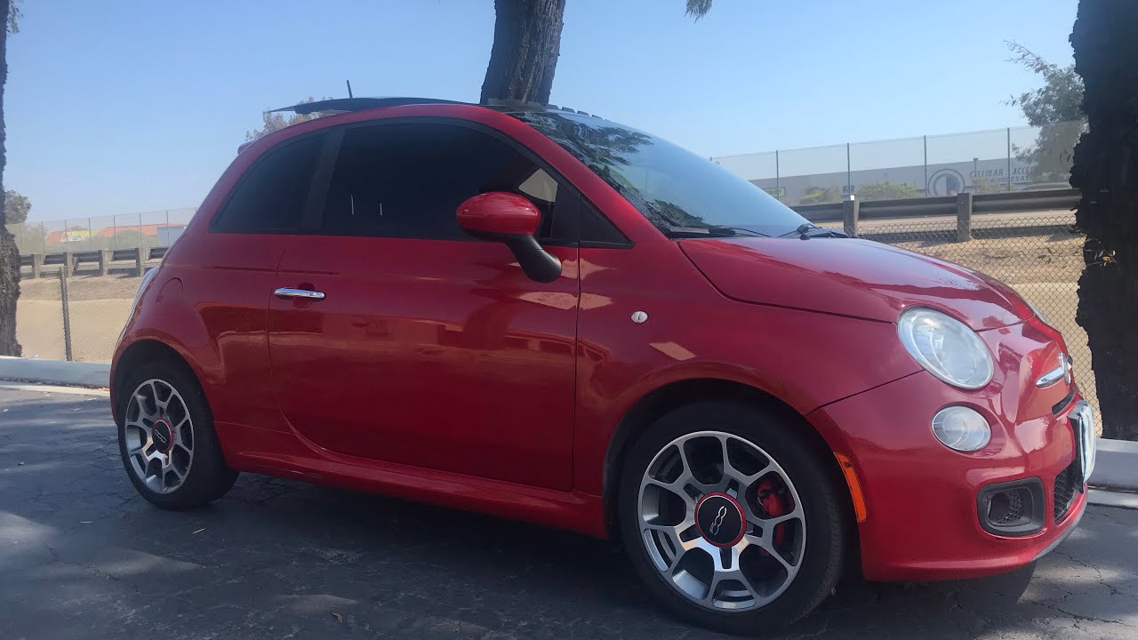 Fiat 500 Sport - Sunroof Header Paint Peeling Problem - Part 1 