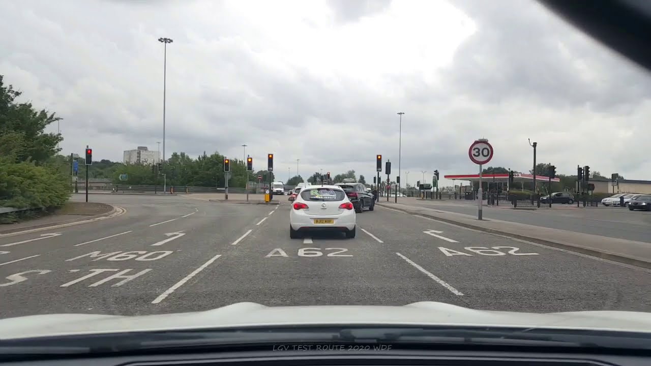 DVSA TEST ROUTE HGV Class 2 - Test Route (Full) - YouTube