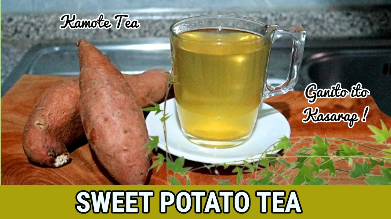 🍠How to Make SWEET POTATO TEA / Delicious and Nutritious / TeaTime