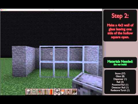 [Minecraft Tutorial] Automatic Redstone Casino Machine using Minecarts [EASY]