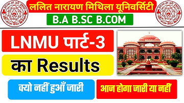 lnmu part 3 results 2021 / lnmu part 3 results / lnmu BA part 3 results