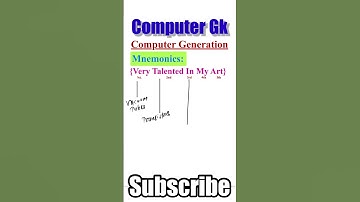 Computer Gk Tricks | Computer Generation | #goodhints #jssccgl #ssccgl #jssc #ssc #computer