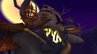 Kingdom Hearts 1.5 ReMIX - Oogies Manor Boss Halloween Town