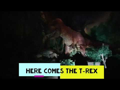 Jurassic Ride at IMG World Dubai – Ft T-Rex