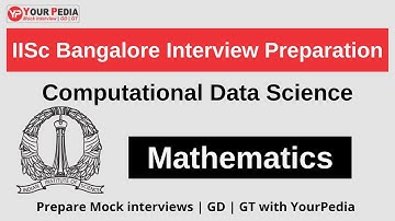 IISc Bangalore Mock Interview | CDS |  Mathematics Interview Questions | Interview Guidance