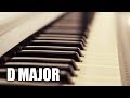 Emotional driving piano instrumental in d