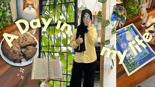 A Day in my Life | Reading📚 Baking🎂 Painting🎨